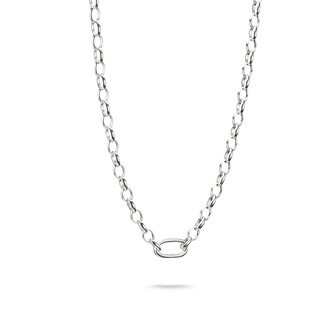 Charm necklace with Connet link silver from the  collection in the THOMAS SABO online store